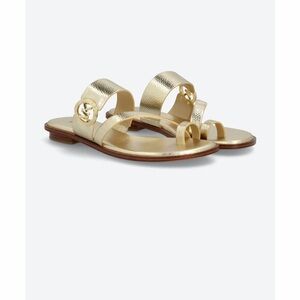 MICHAEL MICHAEL KORS FOOTWEAR
Vera Flat Leather Thong Sandal